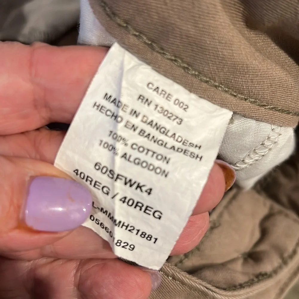 Men's Cargo Utility Shorts Size 40 Regular
